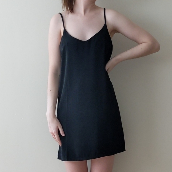 Black Mini Dress - Picture 2 of 4